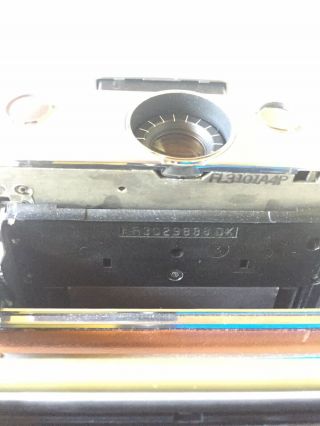 Vintage Brown/Silver POLAROID SX - 70 Land Camera - 6