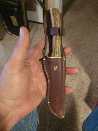 Rare Vintage German Made Henckels Model 602 Hunting Knife.