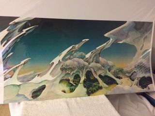 Vintage Roger Dean Spring Poster 24 " X 32 