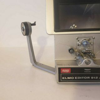Elmo Editor 912 Dual Type 8mm Film Viewer 8 MADE IN JAPAN vintage 3