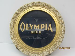 Vintage Olympia Beer Twinkling Star Lighted Motion Beer Sign.