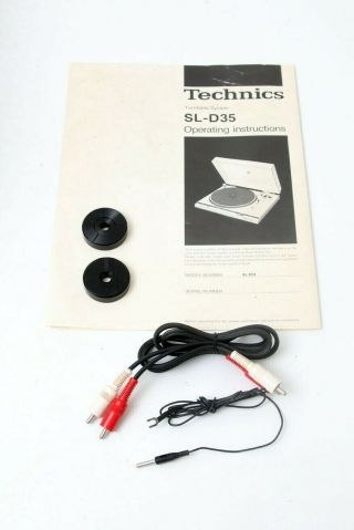 Vintage Technics SL - D35 Direct Drive Automatic Stereo Turntable 11