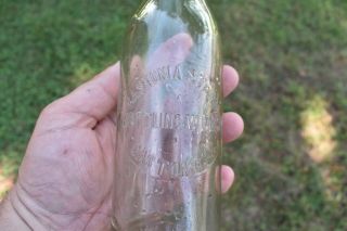 RARE Gastonia Steam Bottling Gastonia,  NC Slug Plate Bottle 2