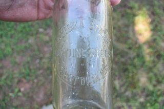 RARE Gastonia Steam Bottling Gastonia,  NC Slug Plate Bottle 6