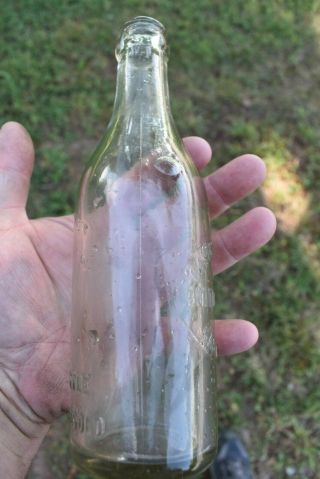 RARE Gastonia Steam Bottling Gastonia,  NC Slug Plate Bottle 7