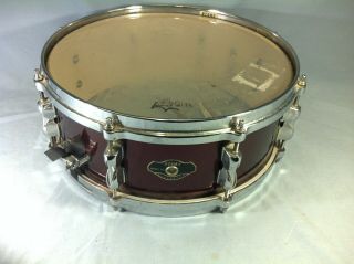 Vintage Tama Superstar Cherry 14 " X 5 " Snare Drum Serial No 029566