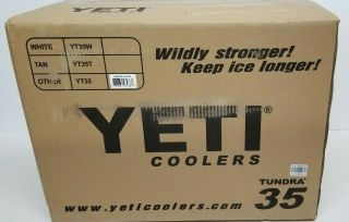 YETI Tundra 35 PINK Cooler -.  RARE bonus Pink Hat 12