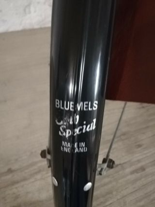 " Black Bluemels Club Special " Fenders Mudguards 700c 28 " Vintage Bicycle