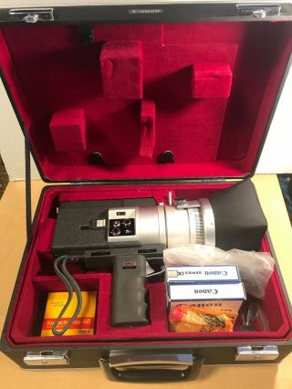 Canon AUTO ZOOM 1218 8 8mm Video Vintage with 24fps option - TESTED/WORKS 2