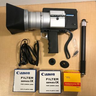 Canon AUTO ZOOM 1218 8 8mm Video Vintage with 24fps option - TESTED/WORKS 3