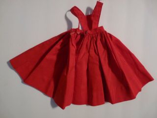 Vintage Madame Alexander Cissy Red Jumper Dress and Top in 7
