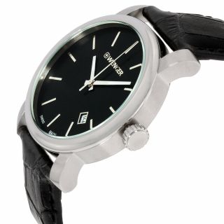 Wenger Urban Vintage Quartz Movement Black Dial Men ' s Watch 01.  1041.  139 2