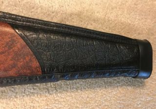 VINTAGE Weather Shield Rifle Shotgun Soft Gun Case Faux Black Brown Leather 48” 8