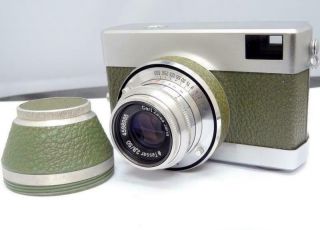 Vintage Carl Zeiss Werra Mx V Camera 35mm W/ Tessar 2,  8/50 Lens Complete W/ Cap