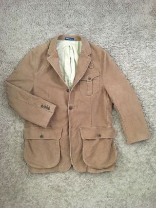 Euc Vintage Rare Unique Ralph Lauren Polo Sports Coat Jacket Blazer Sz Xl