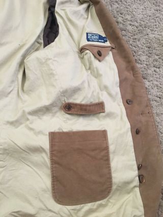 EUC Vintage Rare Unique Ralph Lauren POLO Sports Coat Jacket Blazer Sz XL 7