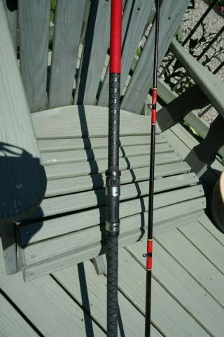 Vintage BreakAway Conventional Surf Rod,  11ft 10 in guides and wrap 4
