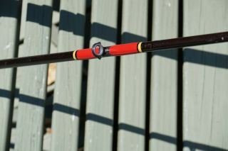 Vintage BreakAway Conventional Surf Rod,  11ft 10 in guides and wrap 5
