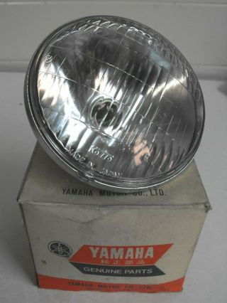 Yamaha Vintage Fs1e Headlamp Unit Old Stock