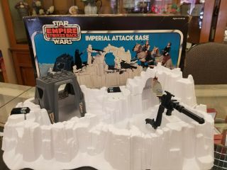 Star Wars The Empire Strikes Back Imperial Attack Base Hoth Vintage Kenner 1980