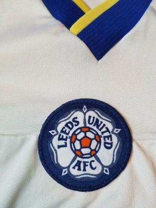 Ultra Rare Vintage Leeds United Football Shirt Burton Size Large 3