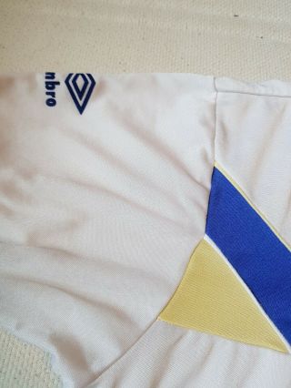 Ultra Rare Vintage Leeds United Football Shirt Burton Size Large 4