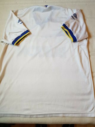 Ultra Rare Vintage Leeds United Football Shirt Burton Size Large 6