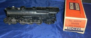 Vintage Lionel O Scale 2 - 6 - 2 675 Train Engine & Whistle Tender
