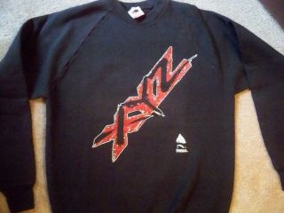 Xyz [band] - Rare / Vintage 1990 Tour Sweatshirt - L [terry Ilous,  Pat Fontaine]