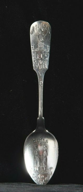 Vintage Gorham Sterling Silver Atlanta City Of The South Souvenir Spoon