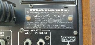 Marantz 2238B Stereo Receiver Wood Case Vintage 5