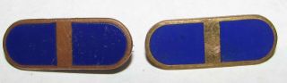 Ww2 Flight Officers Collar Pins United States Army Officer Military Pins