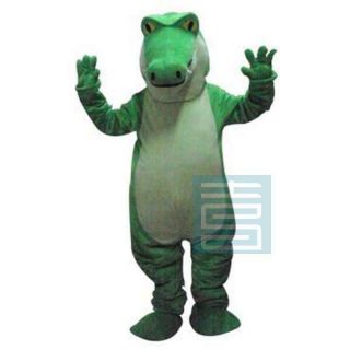 Crocodile Mascot Costume Suit Animal Cosplay Party Fancy Dress Outfit Adult Size