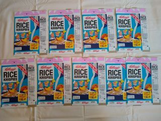 25 Boxes of Vintage 1970 ' s Kellogg ' s Rice Krispies Box 6 Oz.  $1.  00 Promo 6
