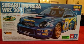 Vintage Tamiya Subaru Impreza Wrc Kit 58277 Nisb Tl - 01 Chassis