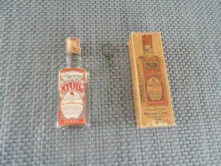 Vintage Nyoil Bottle Full & Whale Oil Label