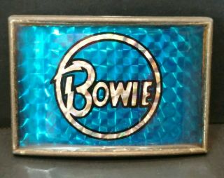 David Bowie Belt Buckle Vintage 1970 