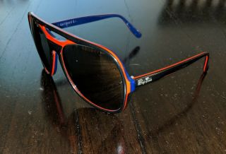 Ray Ban Powderhorn Sunglasses rare,  vintage,  B & L lenses,  made in the USA 2
