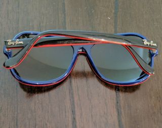 Ray Ban Powderhorn Sunglasses rare,  vintage,  B & L lenses,  made in the USA 7