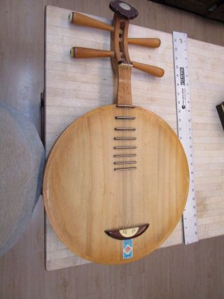 Vintage Chinese Ruan Lute,  Chinese Musical Instrument,