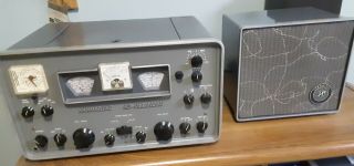 Vintage Hammarlund Hq - 180 Ham And Communications Receiver With S - 200 Speaker