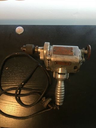 Vintage Rare Little Giant Universal Electric Drill Chicago Pneumatic Tool 3/16