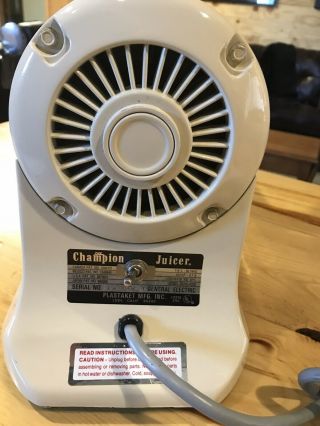Vintage Champion Heavy Duty Juicer G5 - NG - 853S - Commercial Grade 6