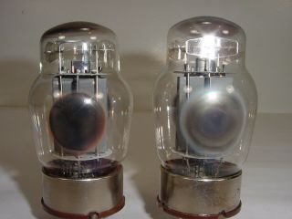 2 Vintage Tung - Sol RCA 6550 KT88 3 - Hole Grey Plate OOO Matched Amp Tube Pair 3