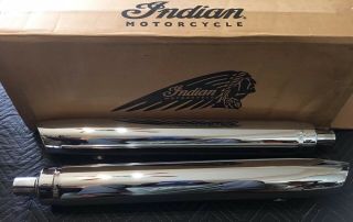2014 - 2018 Indian Classic And Vintage & Roadmaster Classic Mufflers Exhaust
