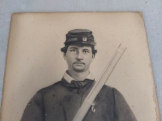 Vintage 1800 ' s Antique Picture Photo Civil War Navy Soldier? 4