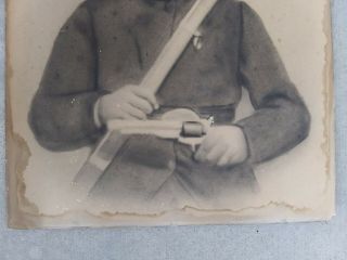 Vintage 1800 ' s Antique Picture Photo Civil War Navy Soldier? 5