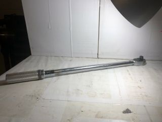 Vintage Snap On Qjr 3200 G Torque Wrench 1/2” Tool