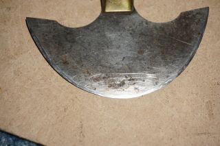 Vintage CS Osborne Round Head Knife Leather Cutting Hand Tool Collectible USA 4