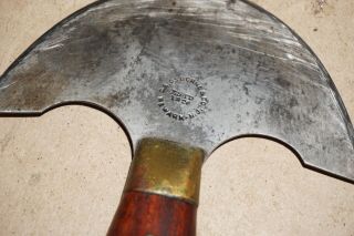 Vintage CS Osborne Round Head Knife Leather Cutting Hand Tool Collectible USA 6